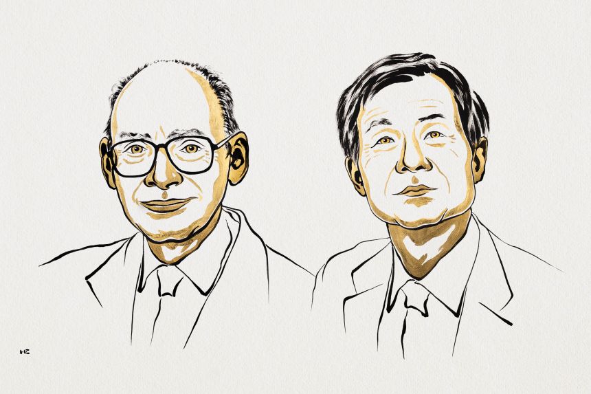 Henri B. Kagan and Kenso Soai are the winners of the 2026 Nobel Prize in chemistry. Niklas Elmehed/Nobel