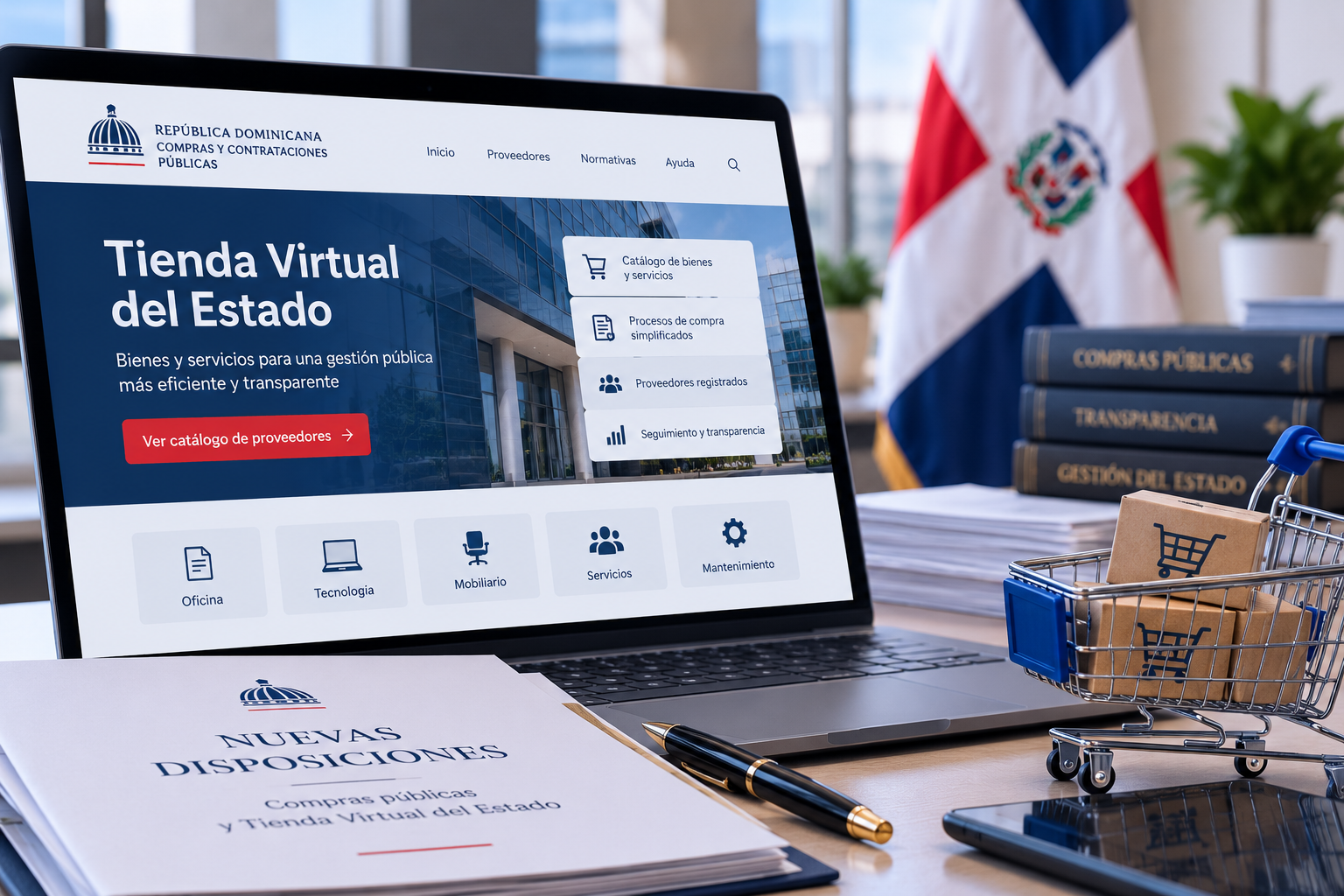 Estado dominicano introduce nuevas reglas para sus compras mediante una tienda virtual de proveedores