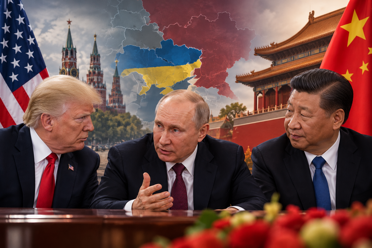 Putin propone una cumbre con Trump y Xi Jinping en China para abordar la guerra en Ucrania