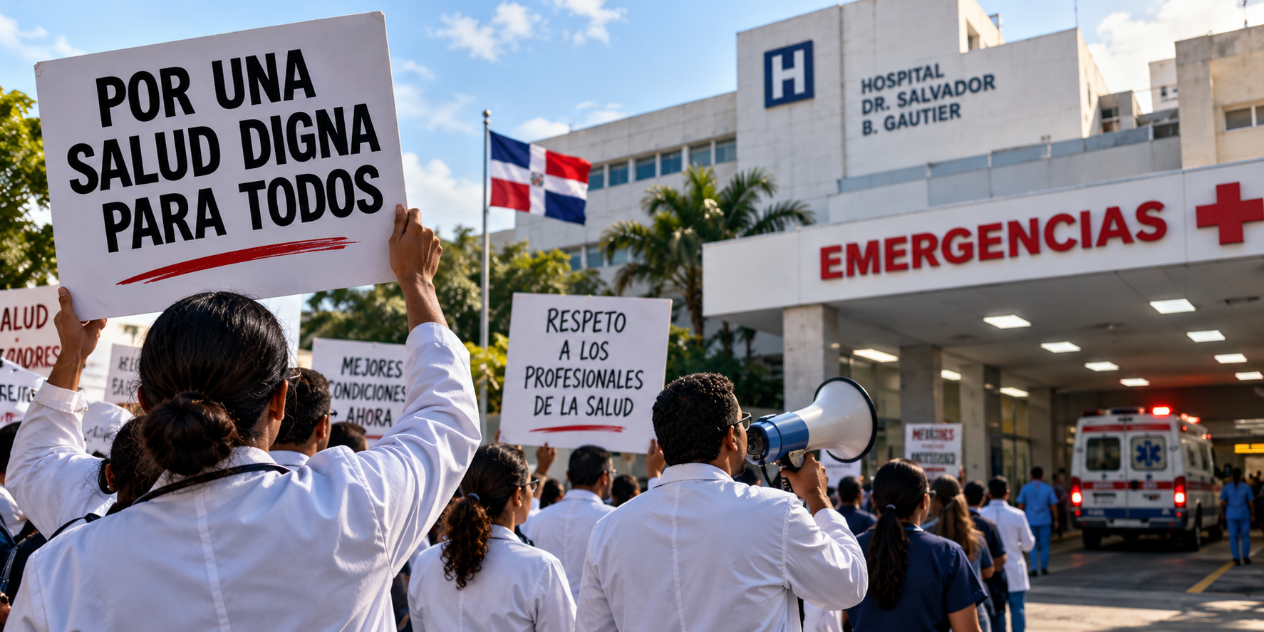 Colegio Médico mantiene convocatoria de paro nacional para este martes; emergencias seguirán operando